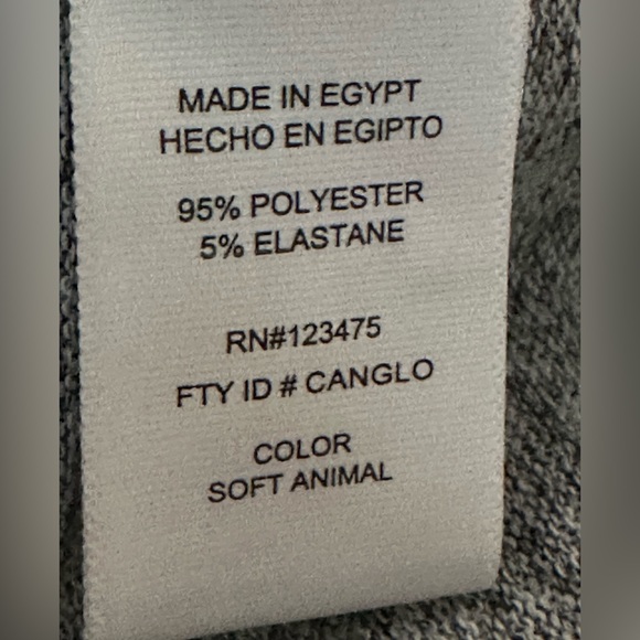 Ellen Tracy Cozy V-Neck Tunic with Pockets Super Soft Animal Print Size Medium - Picture 10 of 16